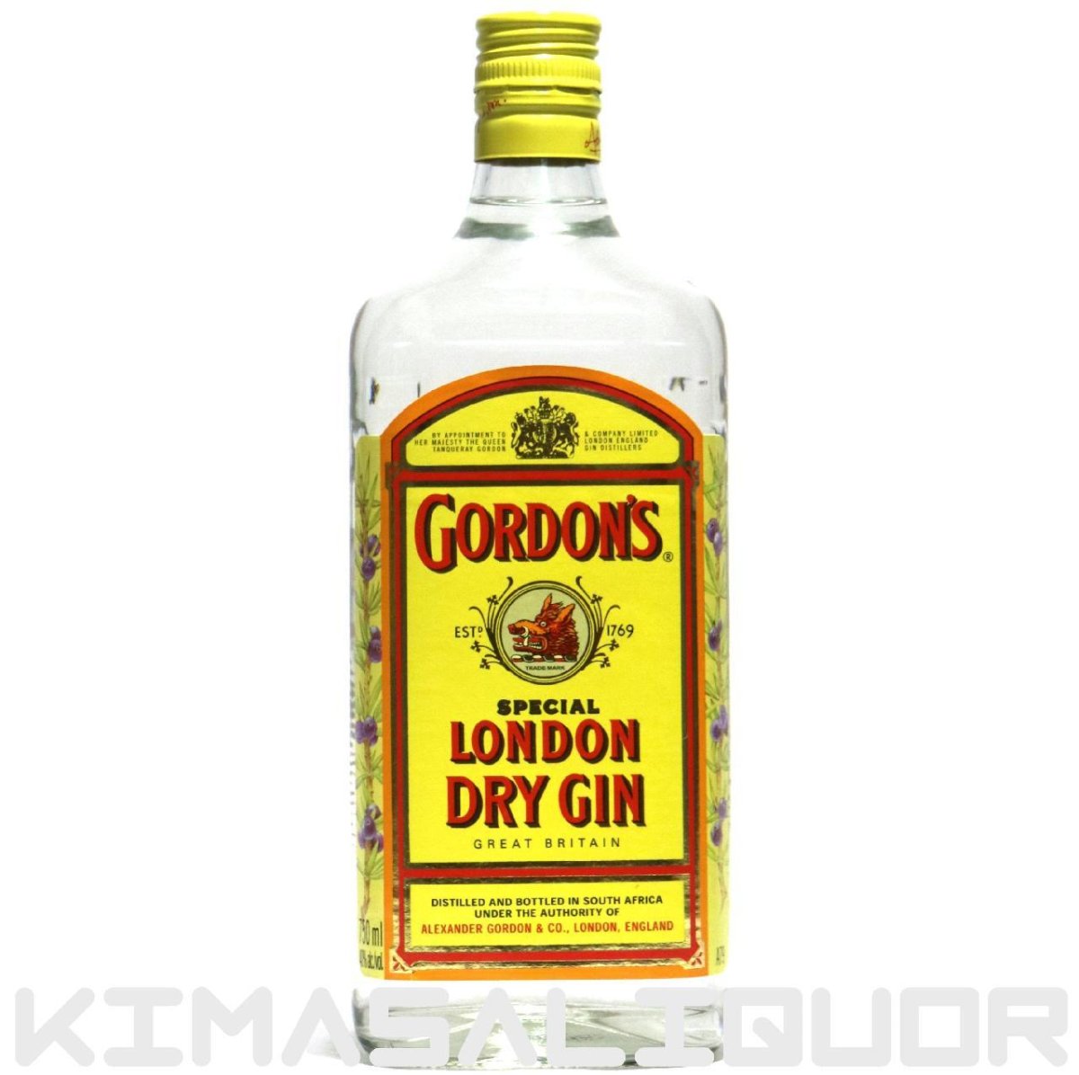 画像1: ゴードン ロンドン ドライジン 並行品 旧ボトル 40度 750ml (1)