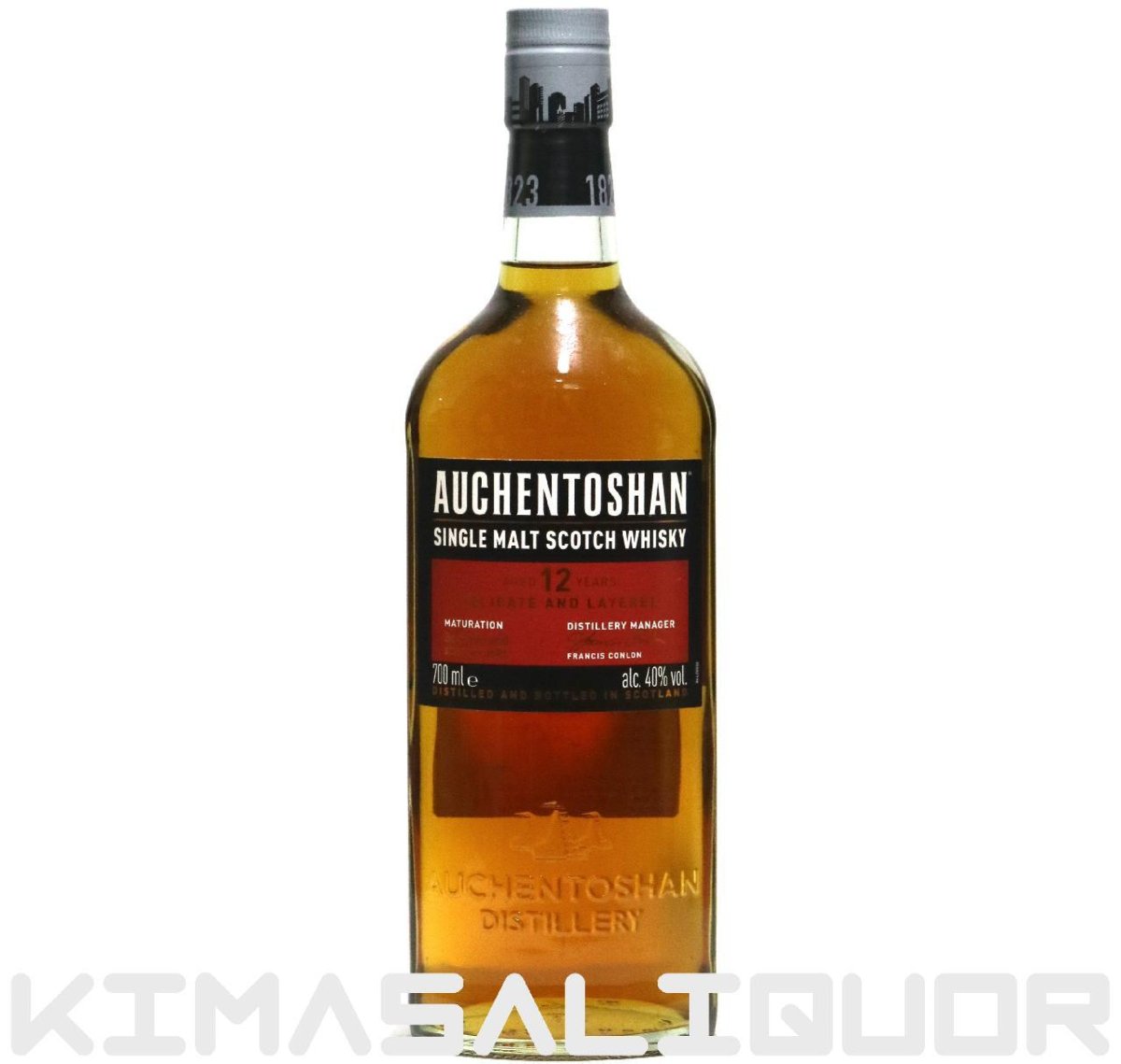 画像1: [数量限定特価] オーヘントッシャン 12年 並行品 箱ナシ 40度 700ml (1)