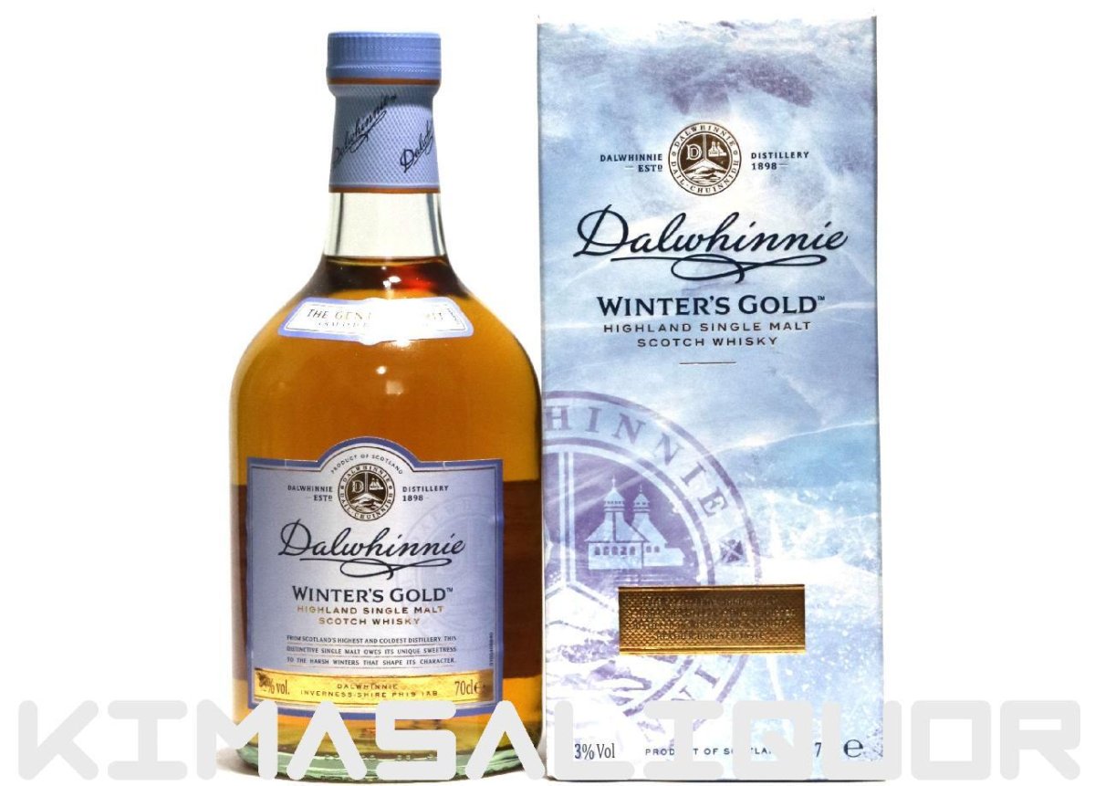 画像1: [特価] ダルウィニー ウィンターズゴールド 並行品 箱付き 43度 700ml (1)