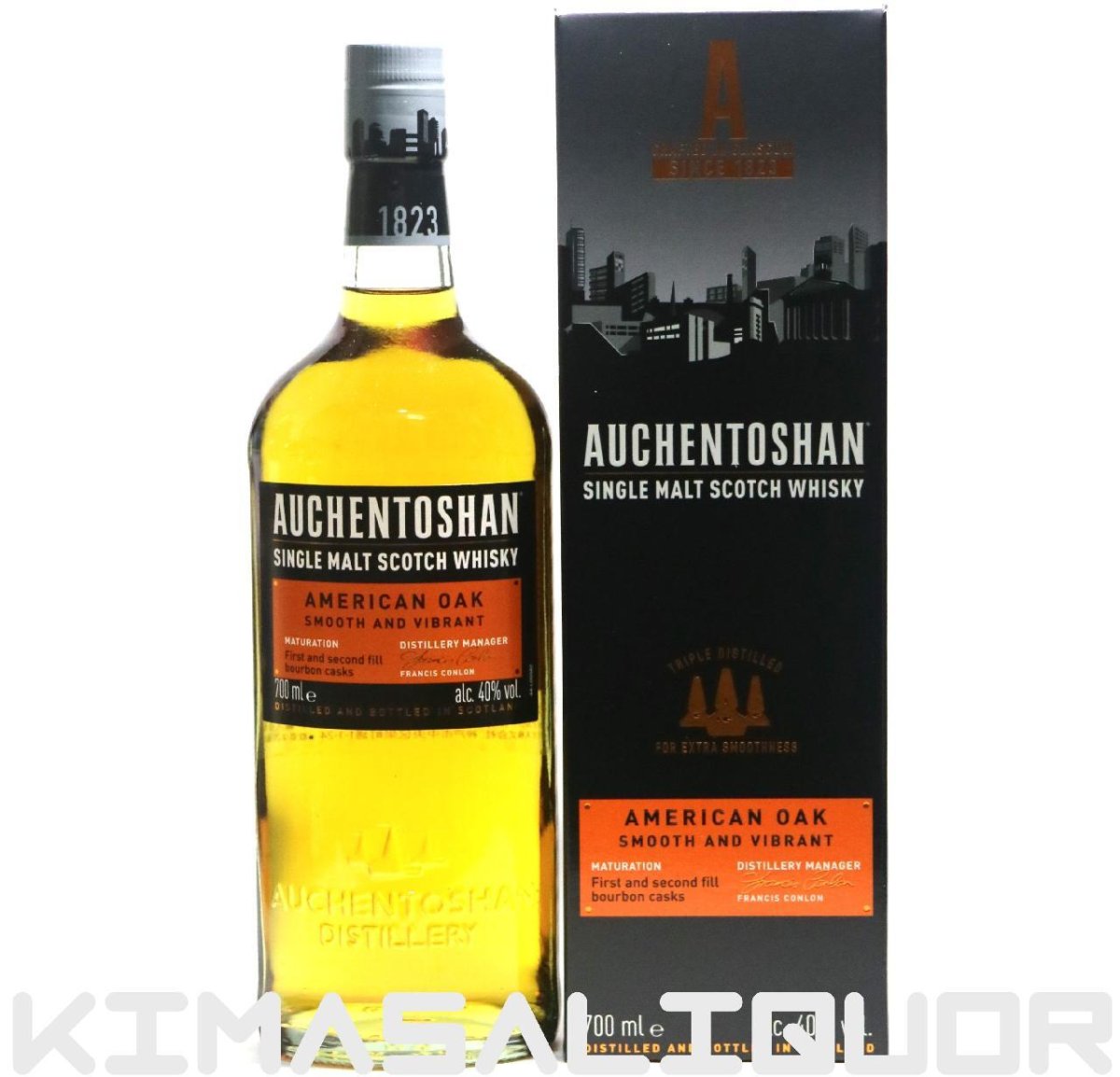 画像1: [特価] オーヘントッシャン アメリカンオーク 並行品 箱付き 40度 700ml (1)