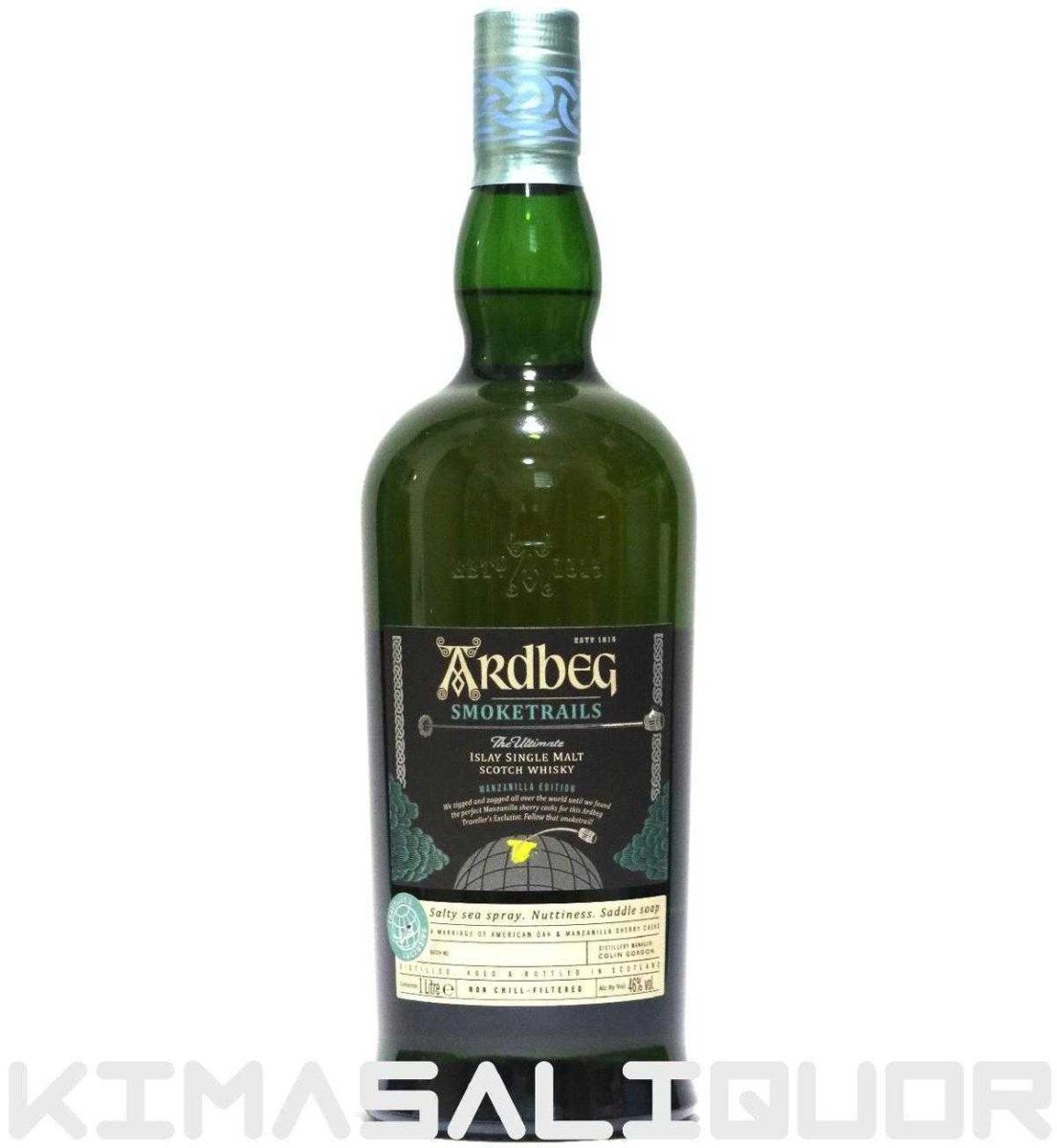 画像1: [特価] アードベッグ スモークトレイルズ マンサニージャ エディション 並行品 46度 1000ml (1L) (1)