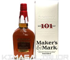画像1: [特価] メーカーズマーク 101 並行品 箱付き 50.5度 1000ml (1L) (1)