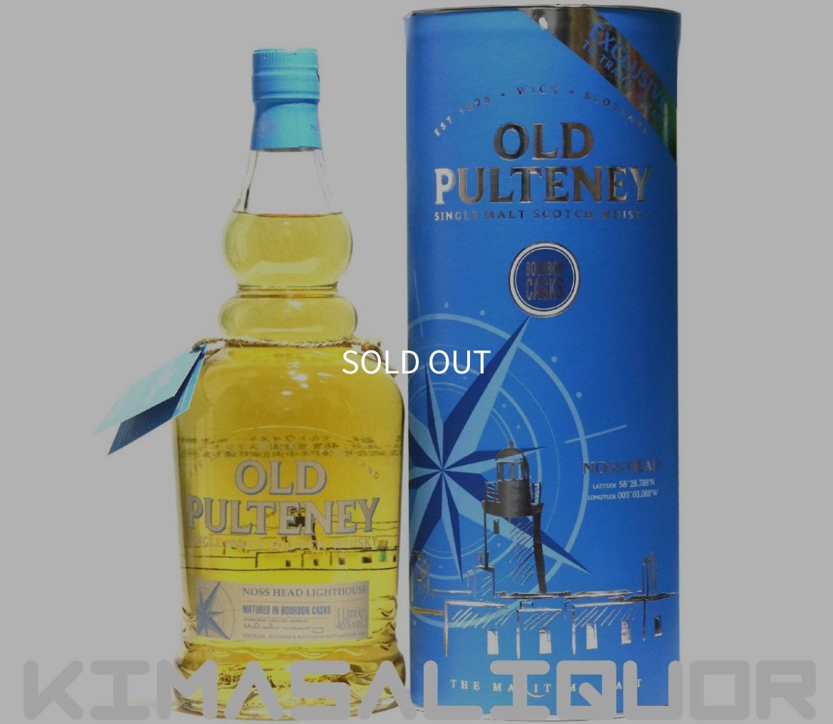 画像1: オールドプルトニー ノスヘッド 並行品 箱付き 46度 1000ml (1L) (1)