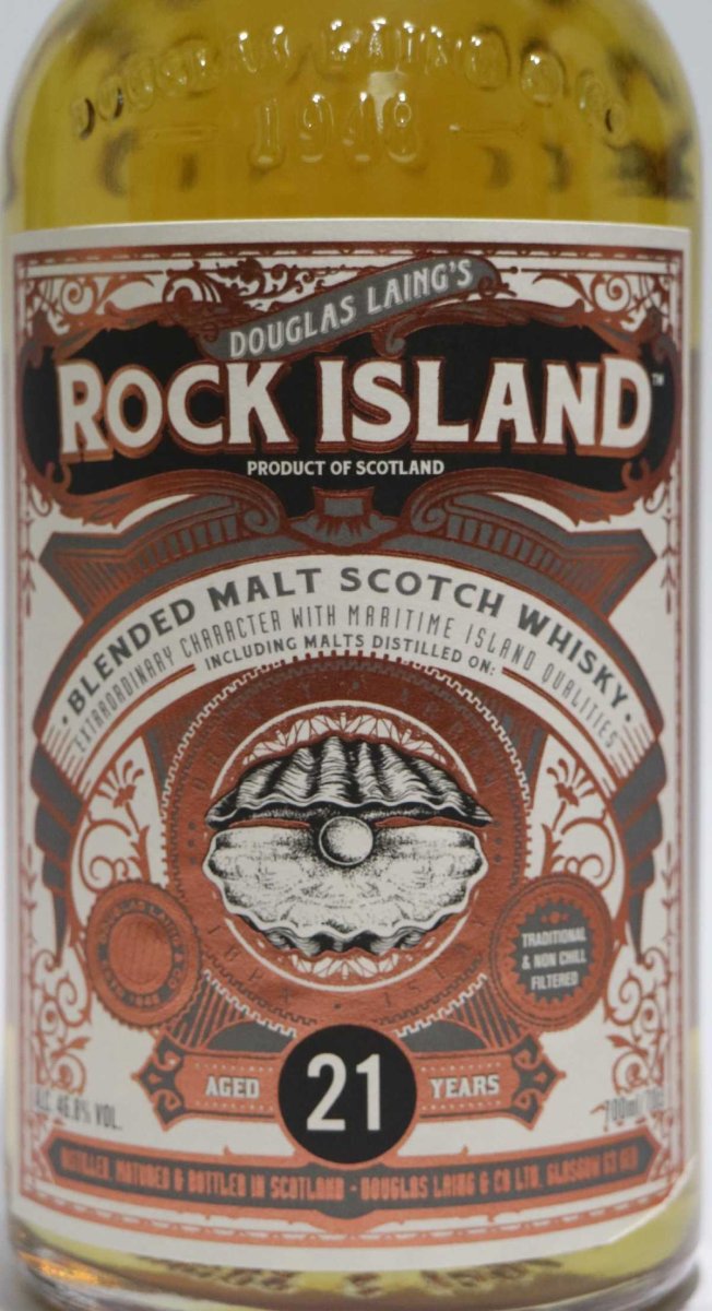 画像2: [数量限定特価] ロックアイランド 21年（ダグラスレイン）並行品 箱付き 46.8度 700ml (2)