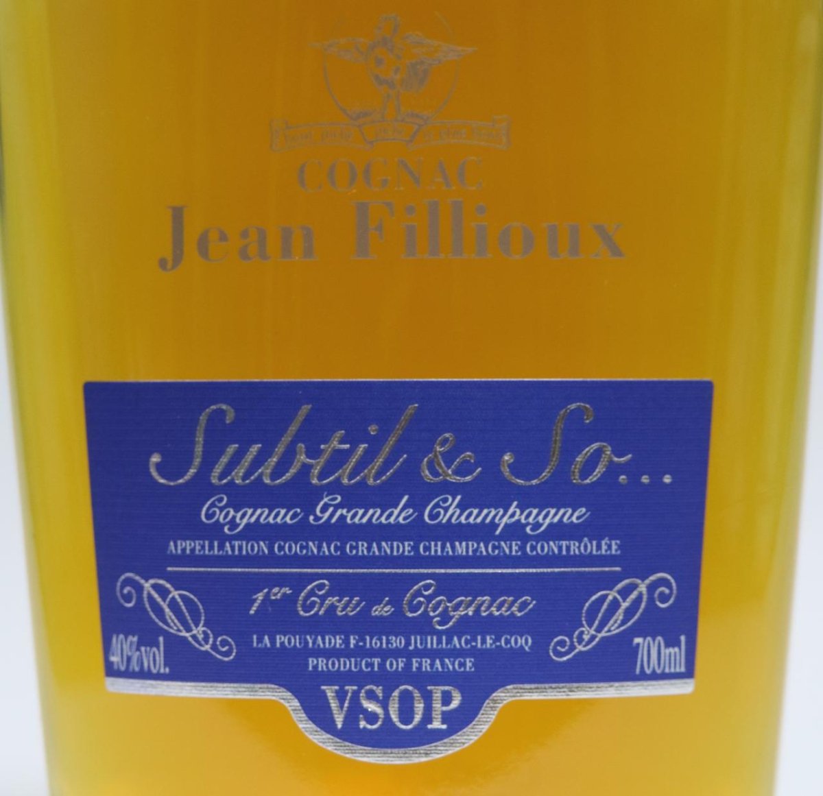 画像2: [特価] ジャンフィユー VSOP サブティル＆ソー 並行品 箱付き 40度 700ml (2)