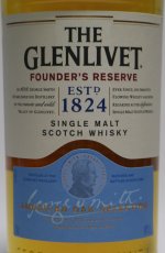 画像2: [特価] グレンリヴェット ファウンダーズ リザーヴ 並行品 40度 700ml (2)