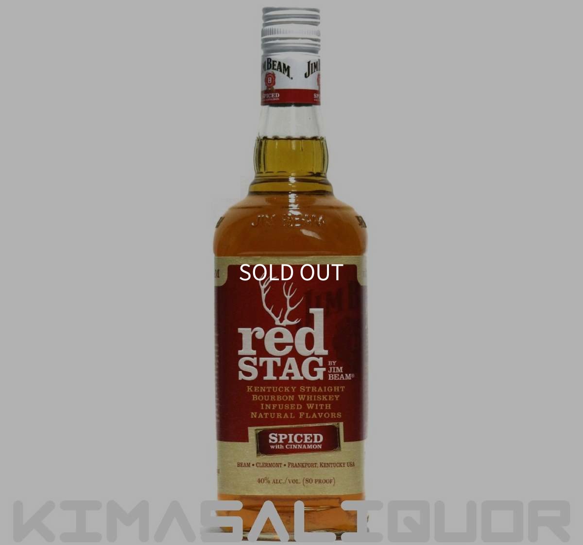 画像1: ジムビーム レッドスタッグ シナモン 並行品 40度 750ml (1)