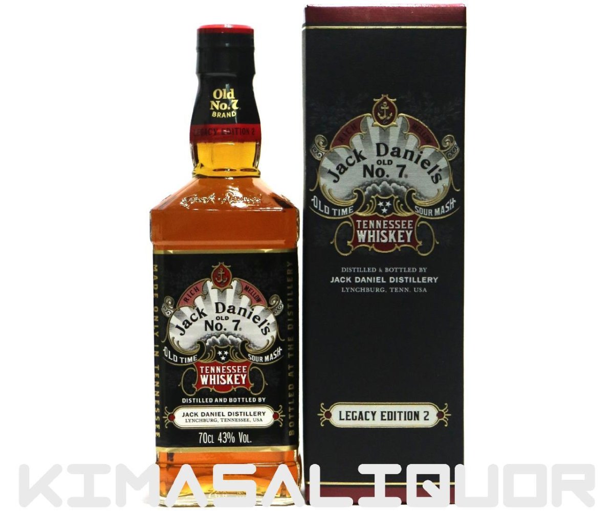 画像1: [特価] ジャックダニエル レガシー エディション2 並行品 箱付き 43度 700ml (1)