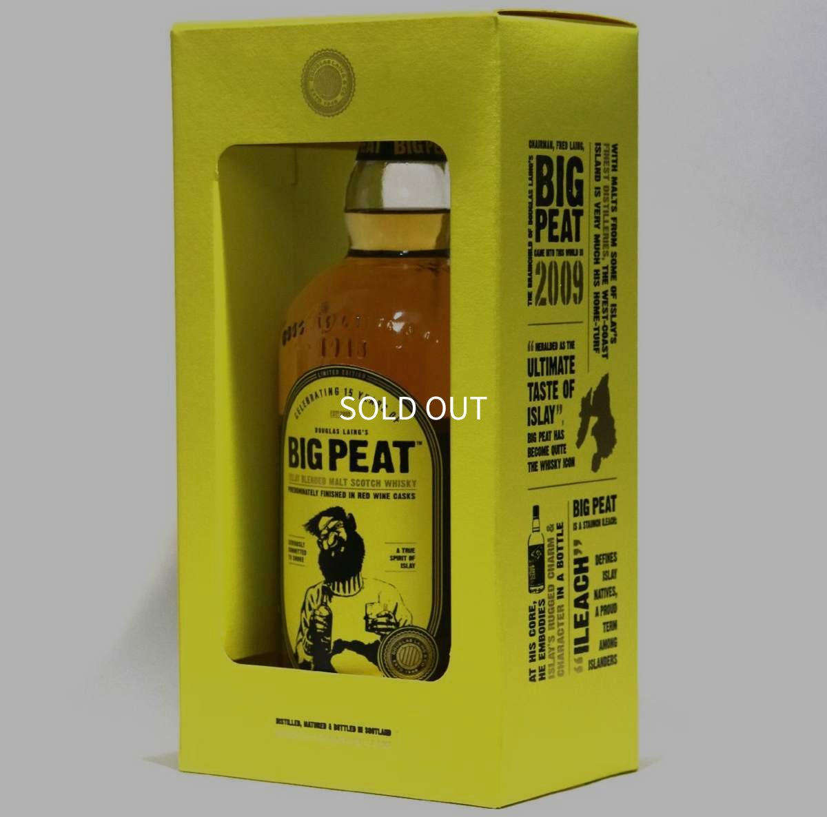 画像3: ダグラスレイン ビッグピート レッドワインカスク 並行品 箱付き 50度 700ml (3)