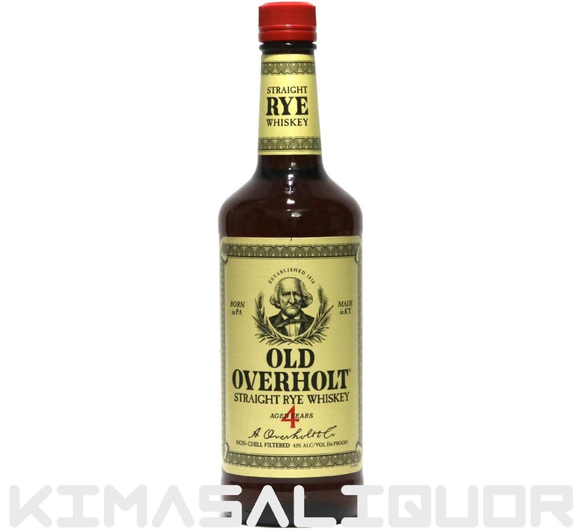 画像1: [特価] オールドオーバーホルト 並行品 43度 750ml (1)