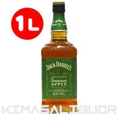 画像1: [数量限定特価] ジャックダニエル アップル リキュール 並行品 35度 1000ml (1L) (1)