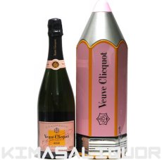 画像1: [特価] ヴーヴクリコ ロゼ ローズラベル ペンシル 並行品 箱付き 750ml (1)