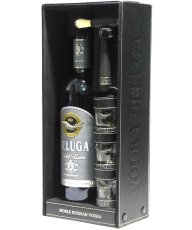 画像1: ベルーガ ウォッカ ゴールドライン 並行品 グラス・ブラシ・箱付き 40度 700ml (1)