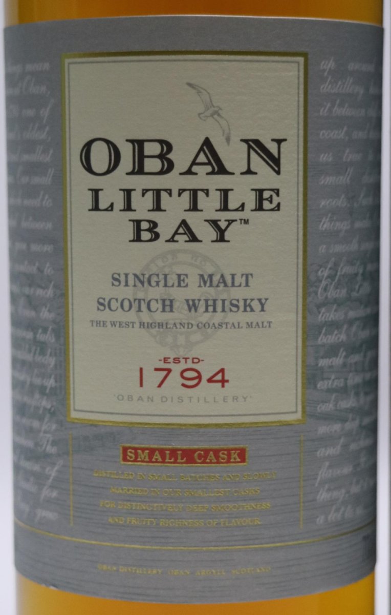 画像2: [特価] オーバン リトルベイ 並行品 箱付き 43度 700ml (2)