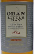 画像2: [特価] オーバン リトルベイ 並行品 箱付き 43度 700ml (2)