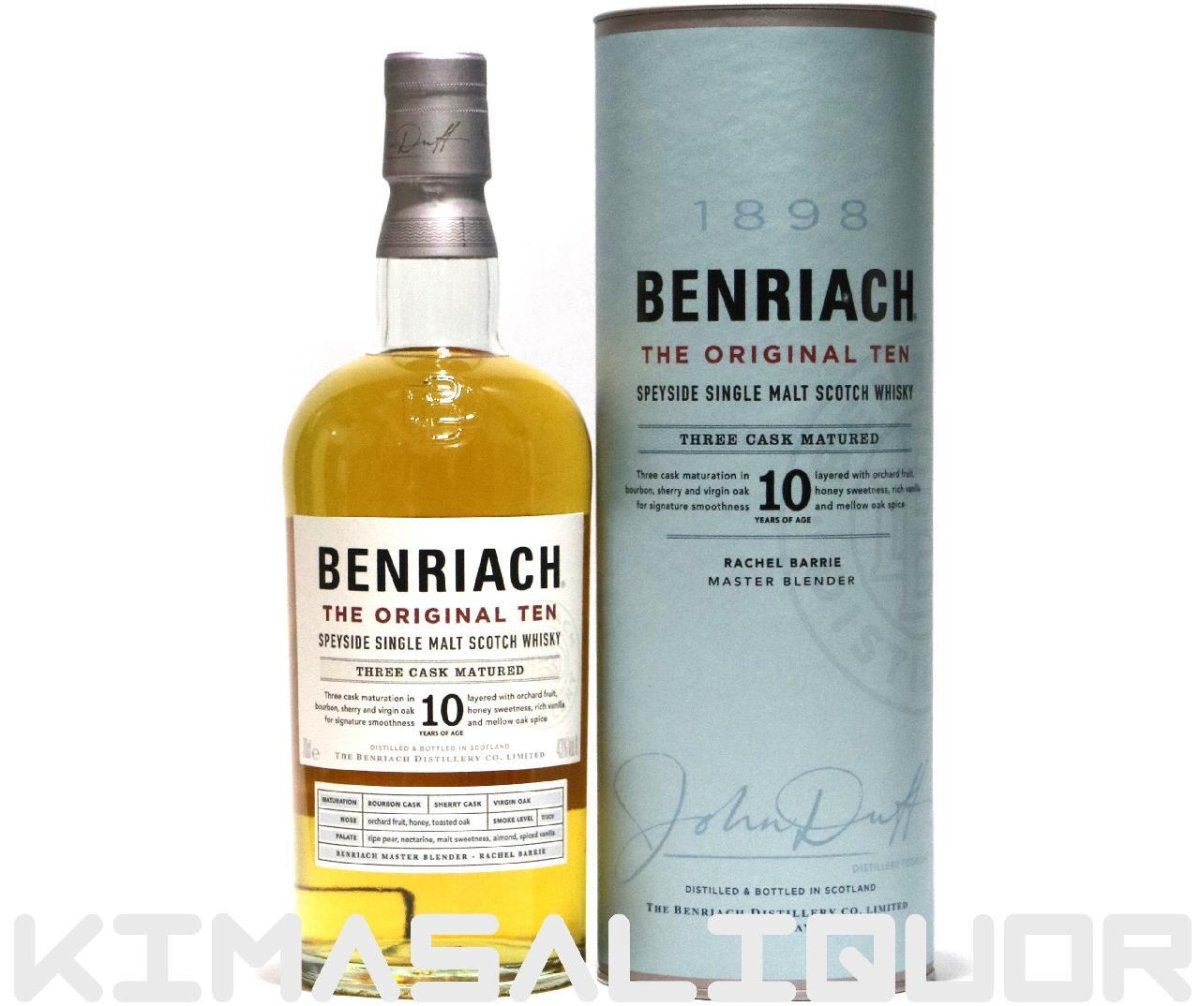 画像1: [特価] ベンリアック 10年 ザ・オリジナルテン 並行品 箱付き 43度 700ml (1)