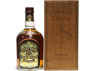 古酒] シーバスリーガル 12年 特級表示 正規品 木箱付き 43度 760ml