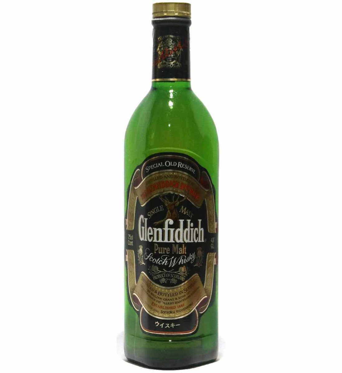 画像1: [古酒] グレンフィディック ピュアモルト 正規品 43度 750ml (1)