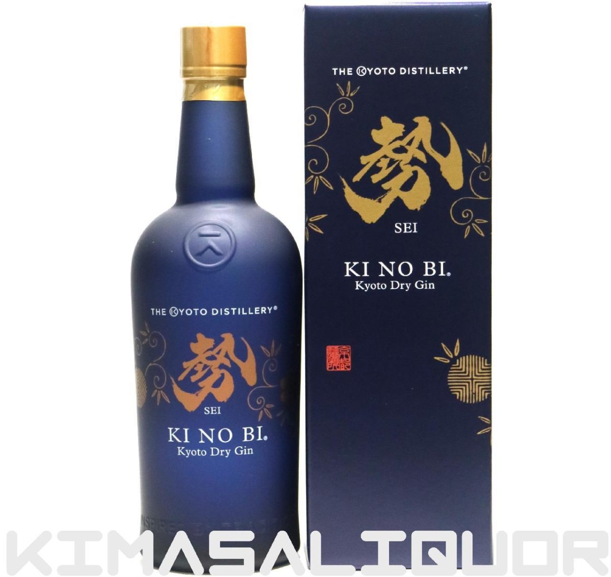 画像1: [特価] 季の美 勢 京都ドライジン 箱付き 54度 700ml (1)