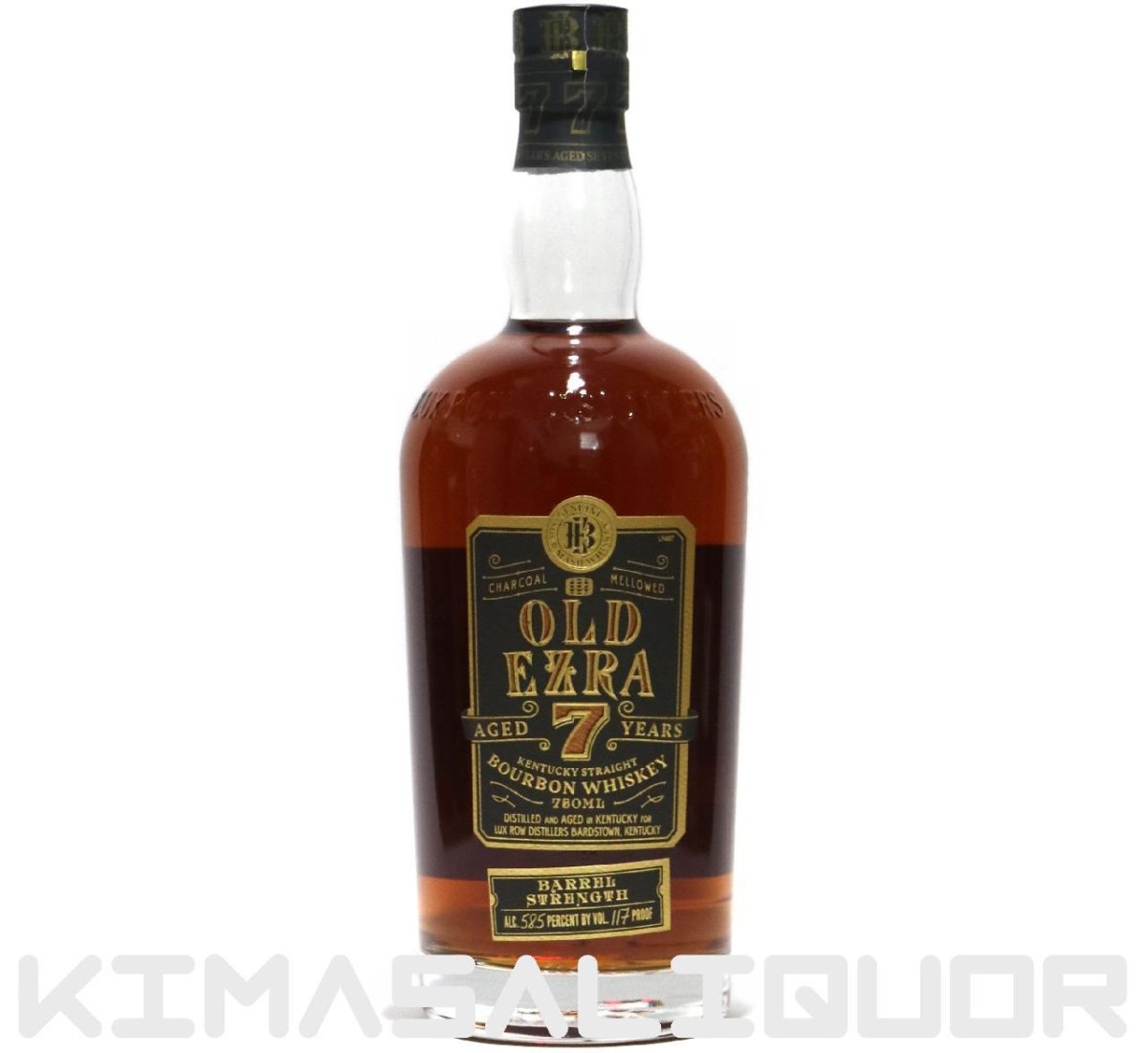 画像1: [特価] オールドエズラ 7年 バレルストレングス 正規品 58.5度 750ml (1)