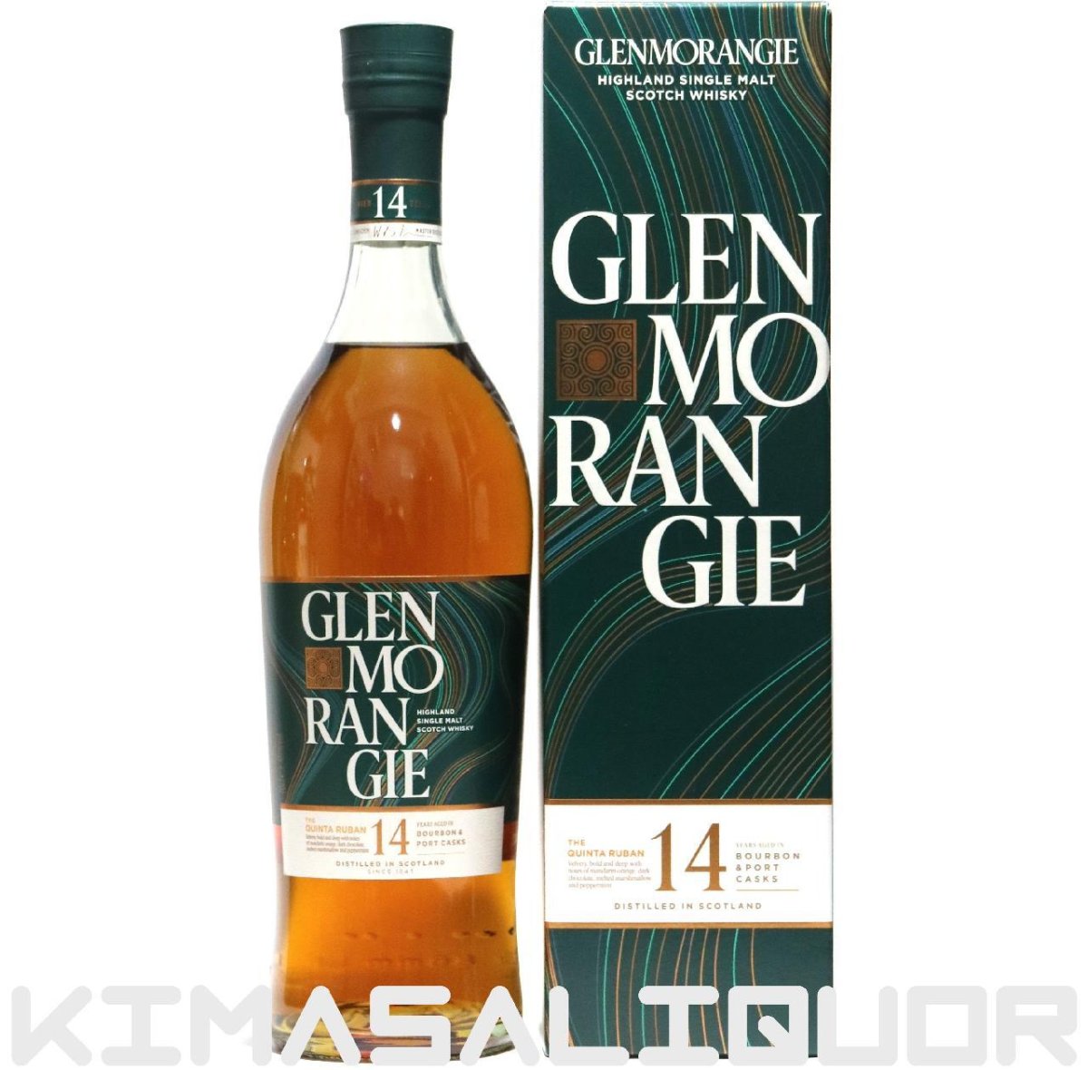 画像1: [特価] グレンモーレンジ キンタルバン 14年 並行品 箱付き 46度 70ml (1)