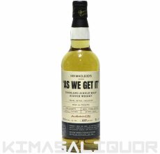 画像1: [特価] アズ ウィー ゲット イット ハイランドモルト 並行品 60.4度 700ml (1)