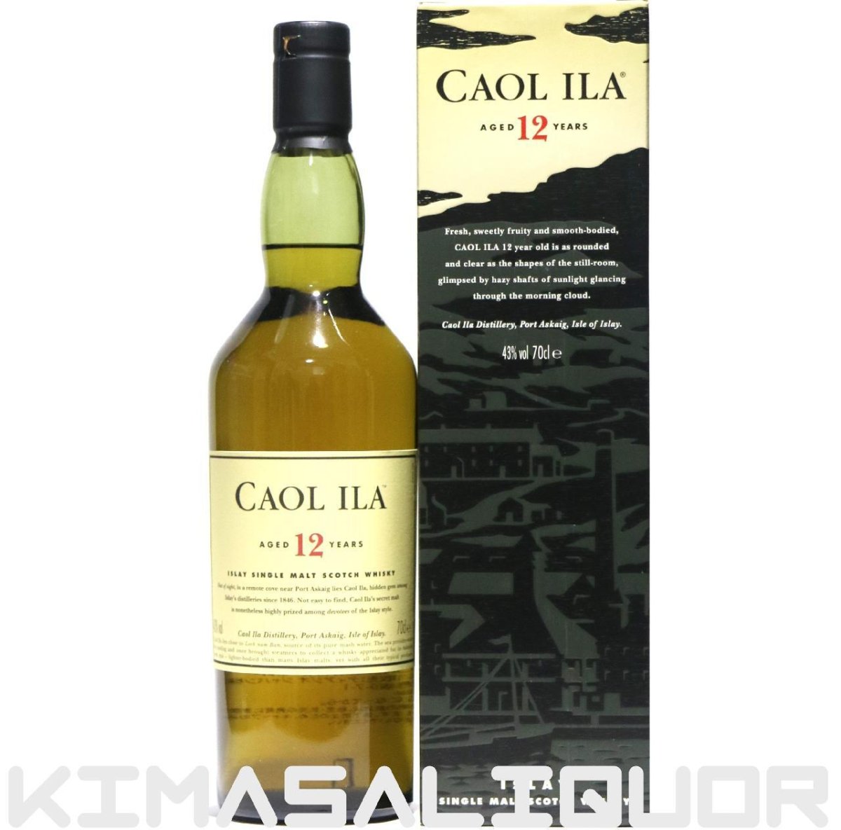 画像1: カリラ 12年 正規品 箱付き 43度 700ml (1)