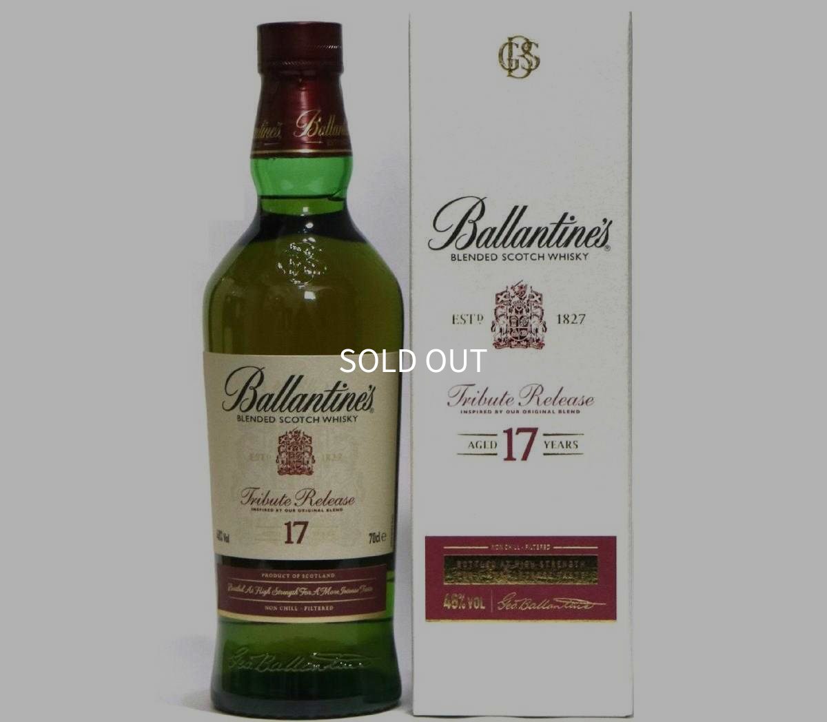 画像1: バランタイン 17年 トリビュートリリース 正規品 箱付き 48度 700ml (1)