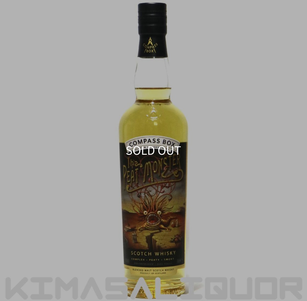 画像1: [特価] コンパスボックス ピートモンスター 並行品 46度 700ml (1)