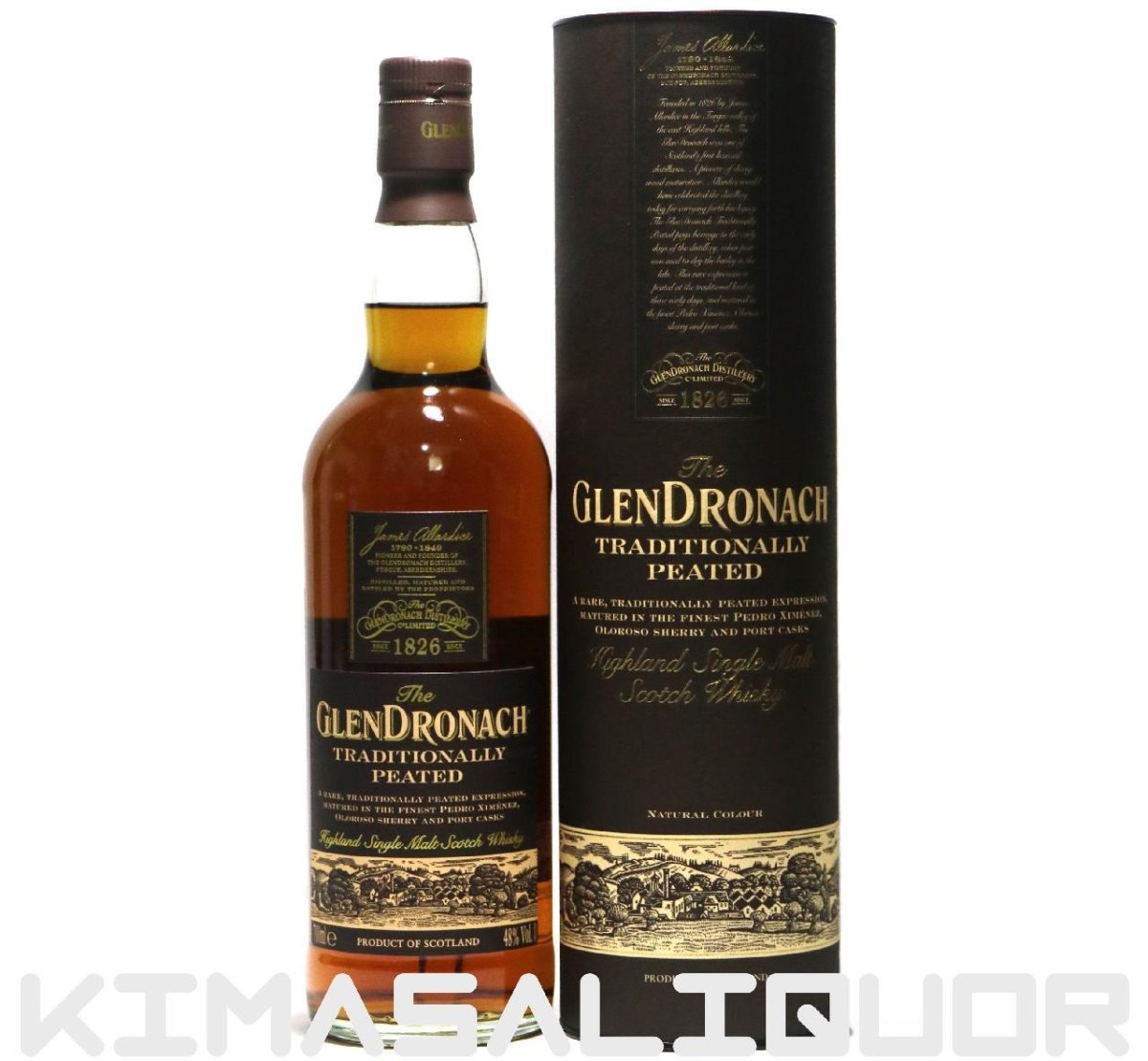 画像1: [特価] グレンドロナック トラディショナリー ピーティッド 並行品 箱付き 48度 700ml (1)