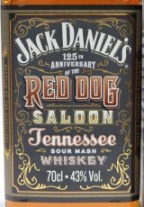 画像2: [特価] ジャックダニエル レッドドッグサルーン 並行品 箱付き 43度 700ml (2)