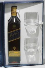 画像2: ジョニーウォーカー ブルーラベル グランスオンパック 正規品 グラス・箱付き 40度 750ml (2)
