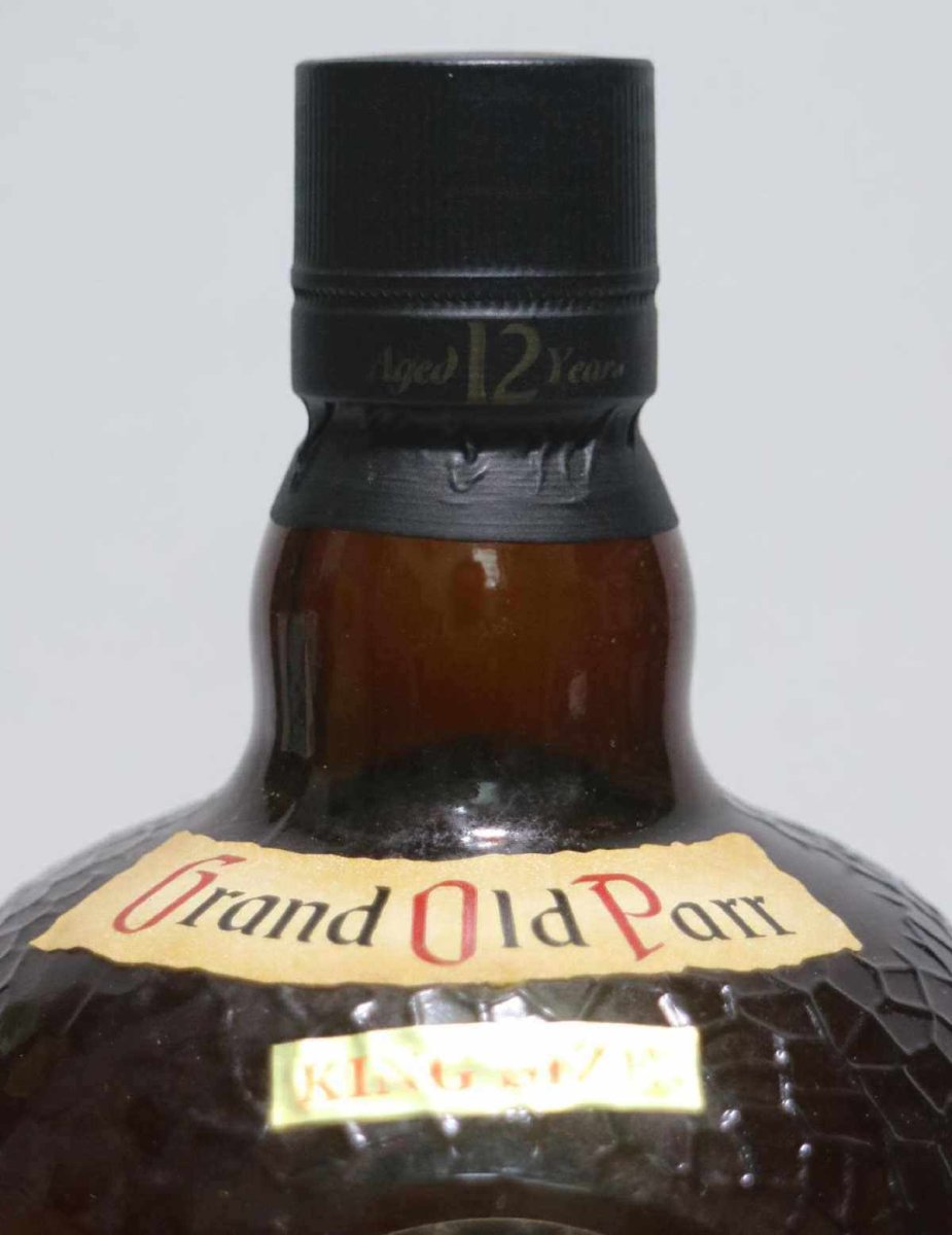 画像3: [古酒] オールドパー 12年 デラックス キングサイズ 正規品 43度 1000ml (1L) (3)