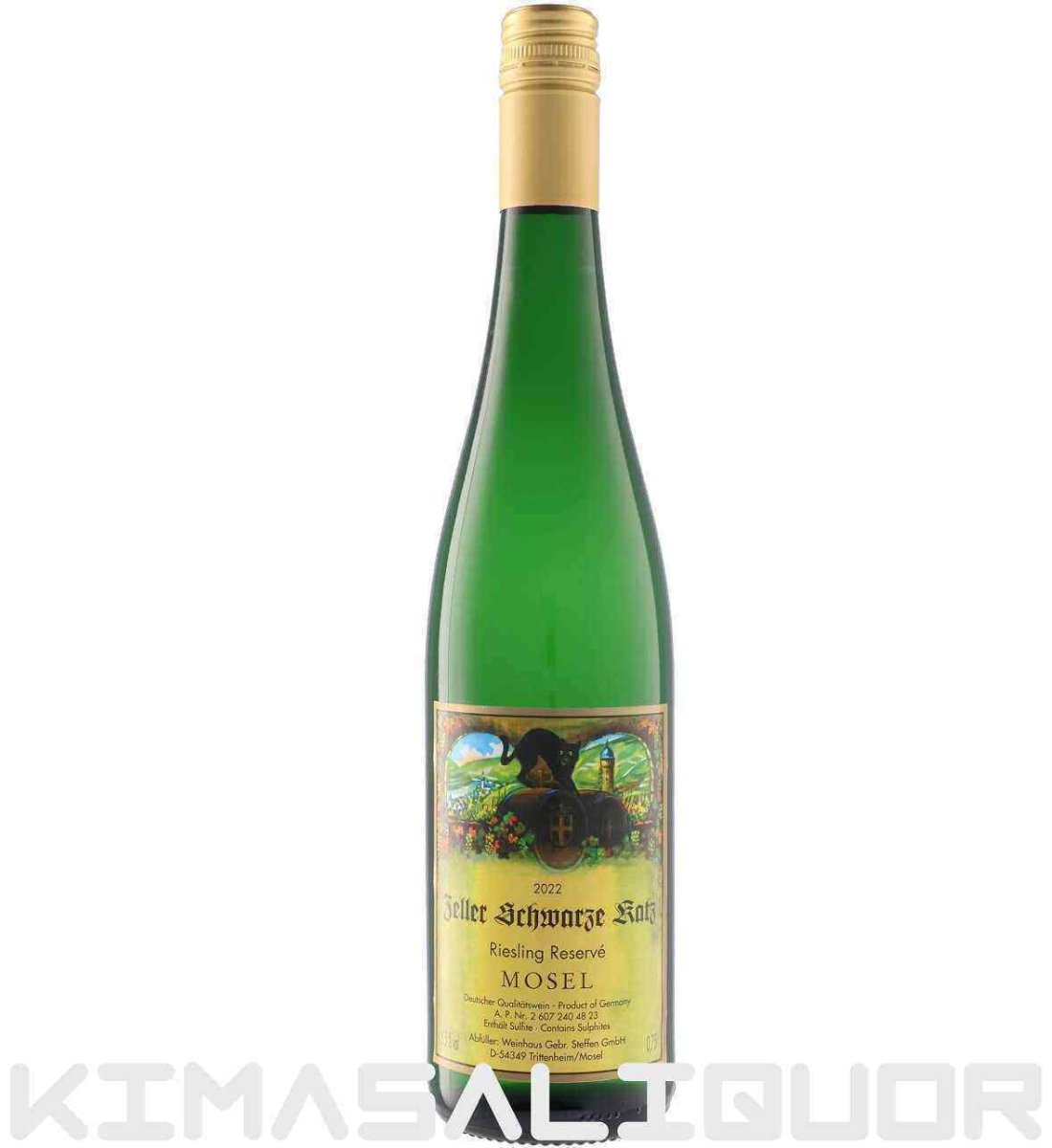 画像1: ツェラー シュヴァルツェ・カッツ レゼルヴェ 2022 白 甘口 750ml (1)