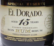 画像2: [特価] エルドラド 15年 並行品 箱付き 43度 700ml (2)