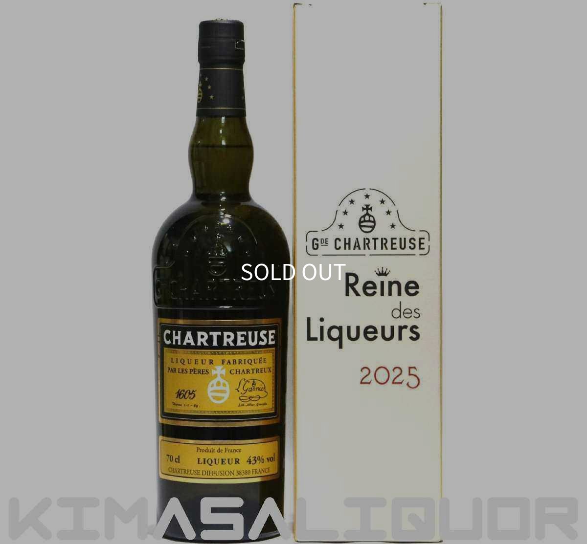 画像1: シャルトリューズ レーヌ・デ・リキュール 2025 正規品 箱付き 43度 700ml (1)