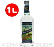 画像1: [特価] マイヤーズ プラチナホワイト ラム 並行品 40度 1000ml (1L) (1)