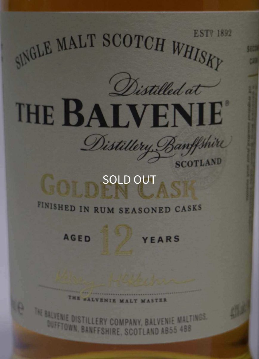 画像2: ザ・バルヴェニー 12年 ゴールデンカスク 並行品 箱付き 43度 700ml (2)