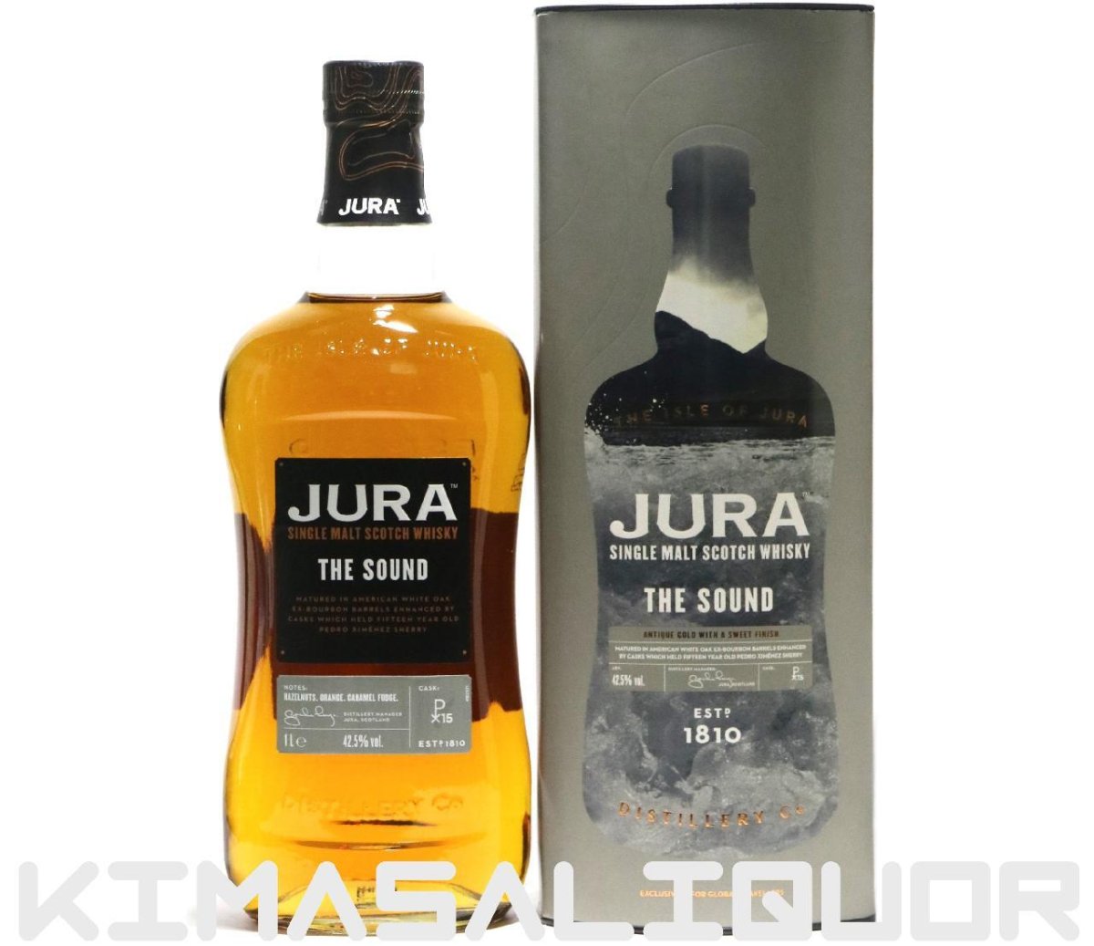 画像1: アイルオブジュラ ザ・サウンド 並行品 箱付き 42.5度 1000ml (1L) (1)