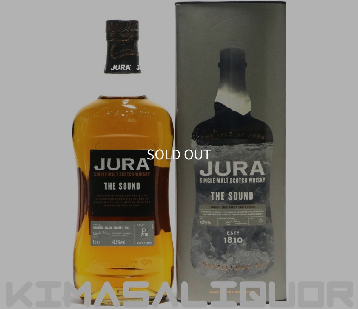 画像1: [特価] アイルオブジュラ ザ・サウンド 並行品 箱付き 42.5度 1000ml (1L) (1)