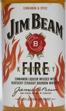 画像2: ジムビーム ケンタッキー ファイヤー 並行品 32.5度 1000ml (1L) ※リキュール扱い (2)