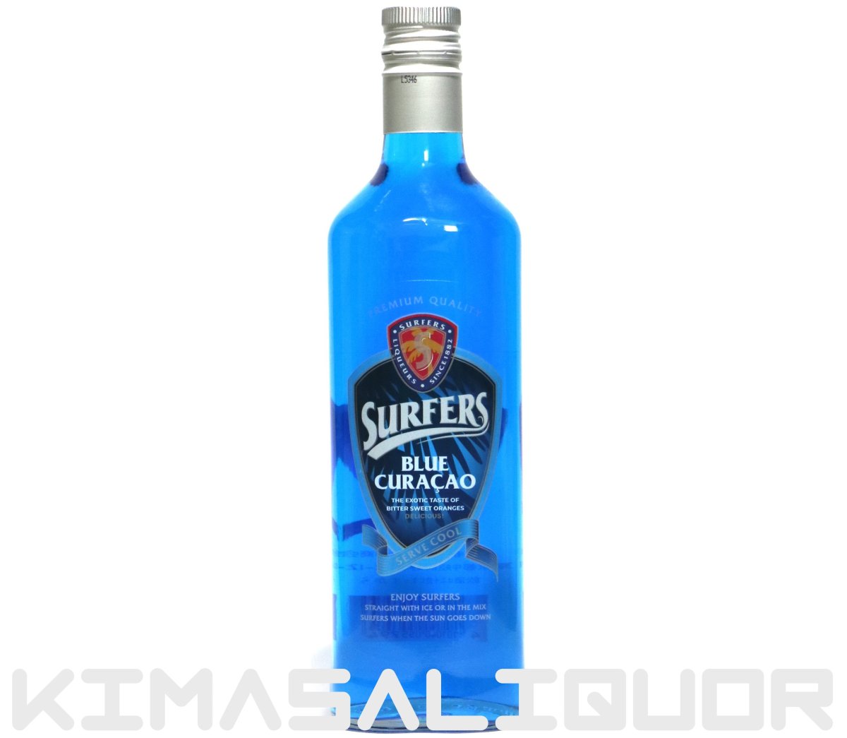 画像1: サーファーズ ブルーキュラソー 正規品 15度 700ml (1)