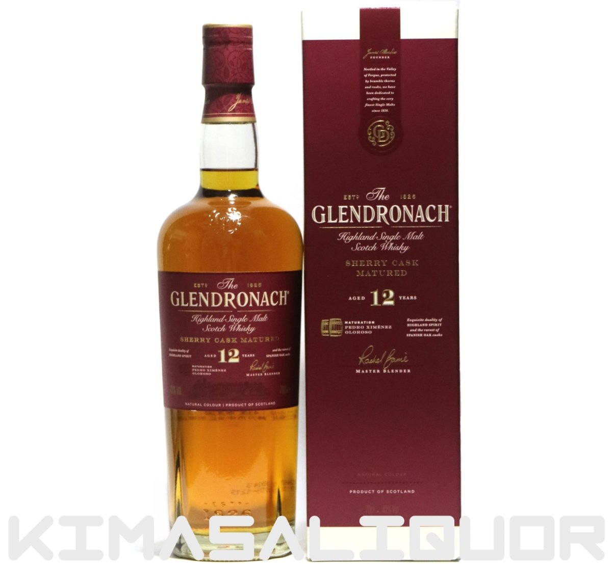 画像1: グレンドロナック 12年 並行品 箱付き 43度 700ml (1)