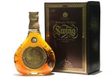 画像1: [古酒] ジョニーウォーカー スウィング（スイング）正規品 箱付き 43度 750ml (1)