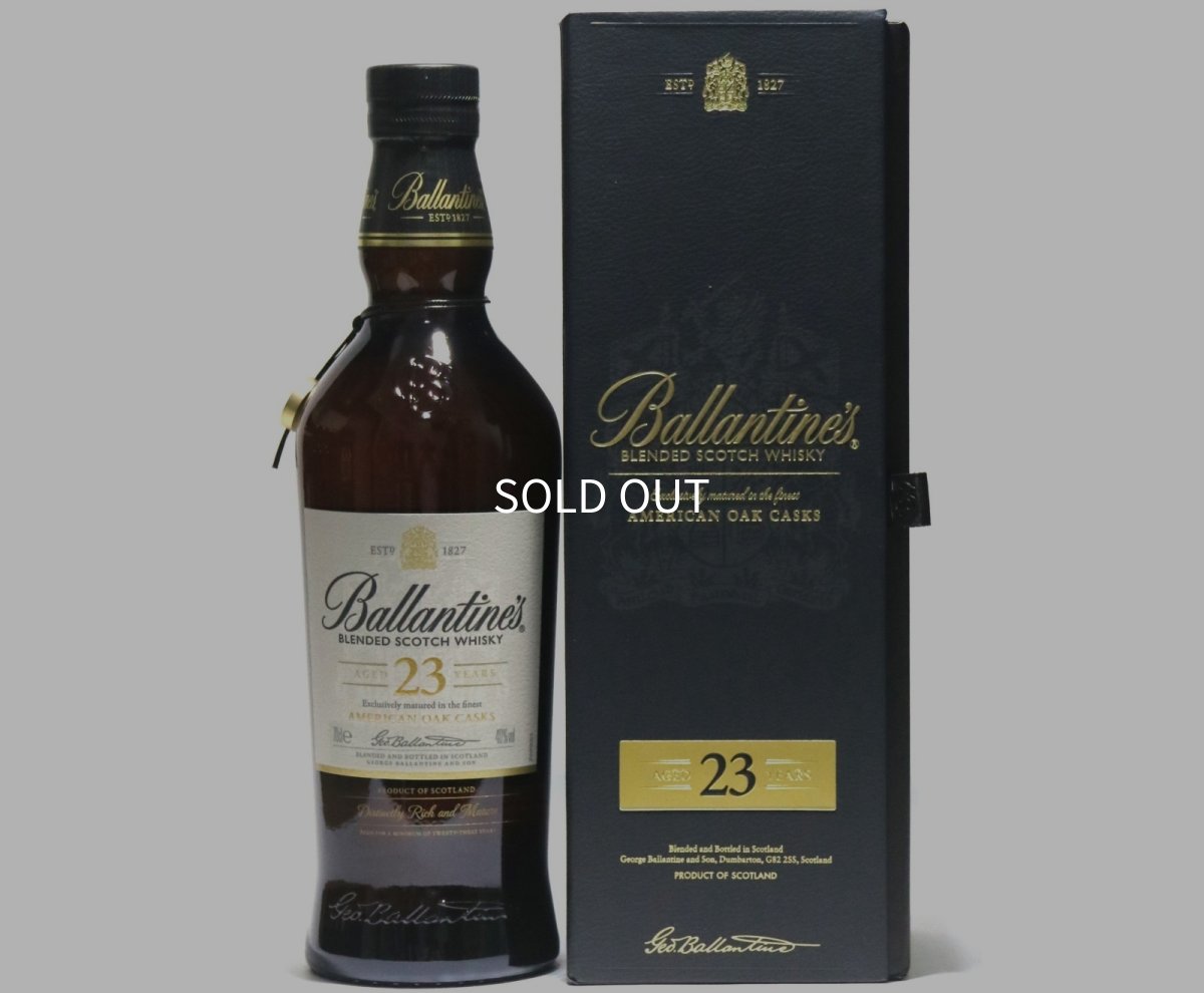 画像1: バランタイン 23年 アメリカンオーク 並行品 箱付き 40度 700ml (1)