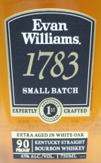 画像2: エヴァンウィリアムス 1783 並行品 43度 750ml (2)