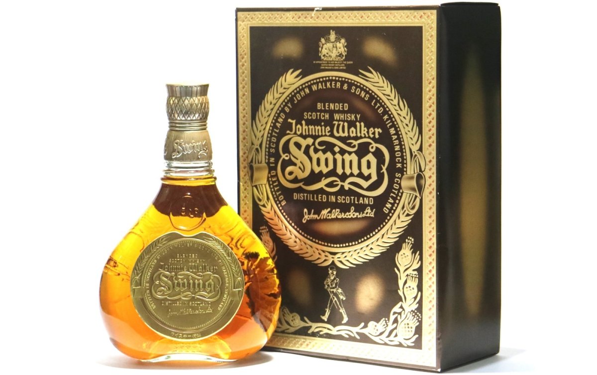 画像1: [古酒] ジョニーウォーカー スウィング（スイング）特級表示 正規品 43度 750ml (1)
