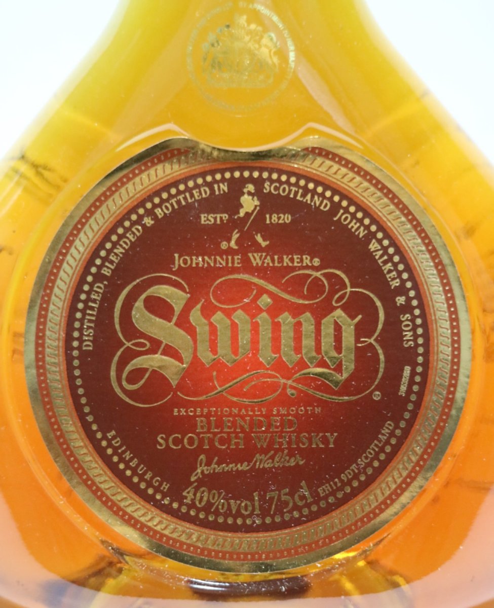 画像2: [古酒] ジョニーウォーカー スウィング （スイング） 正規品 箱付き 40度 750ml (2)