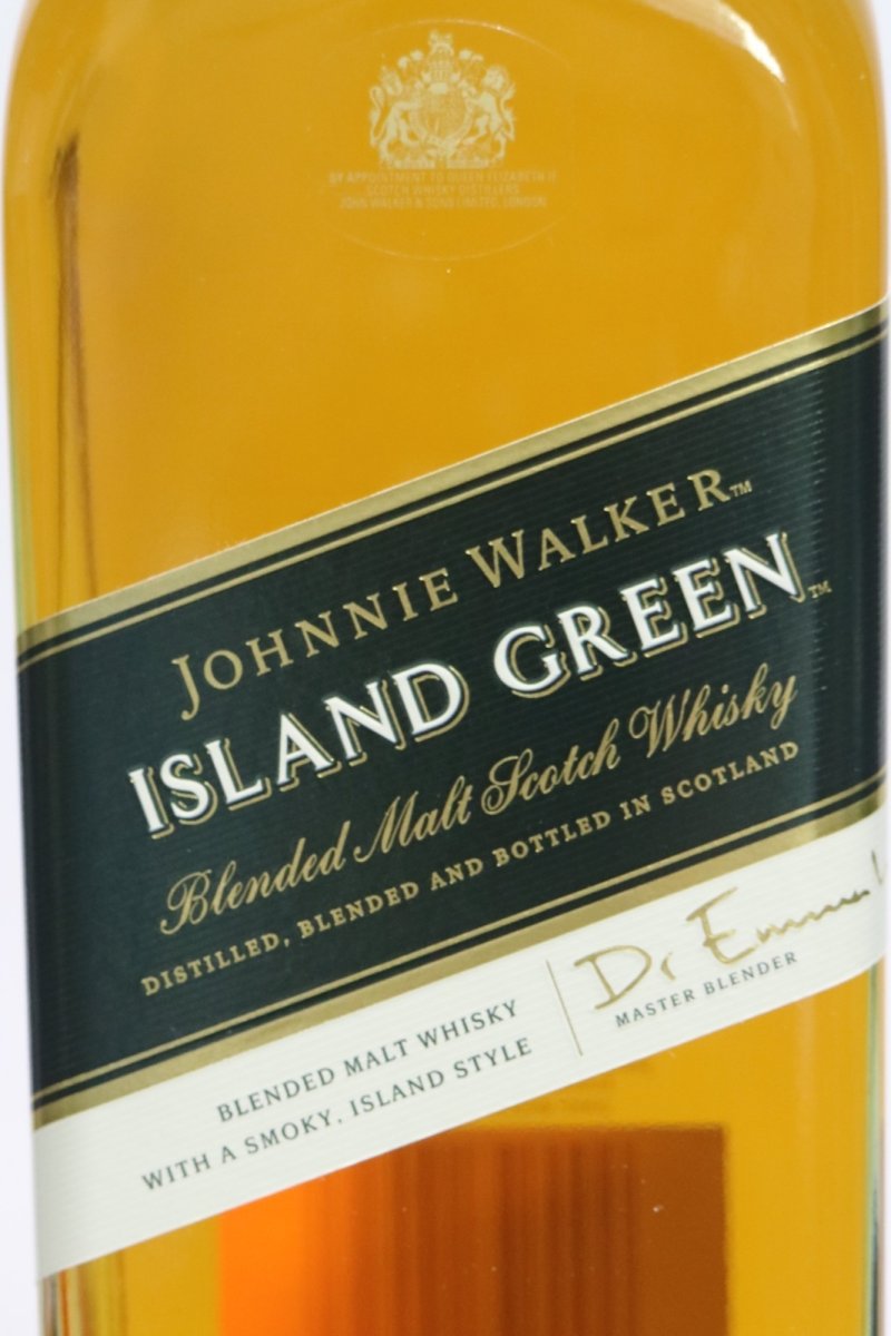 画像2: ジョニーウォーカー アイランドグリーン 並行品 箱付き 43度 1000ml (1L) (2)