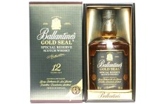 画像1: [古酒] バランタイン 12年 ゴールドシール 正規品 箱付き 43度 750ml (1)